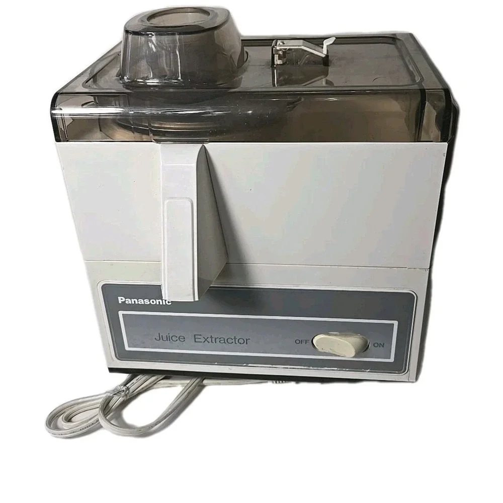 Vintage Panasonic Juicer Juice Extractor MJ-65PR Made In Japan Tested Working